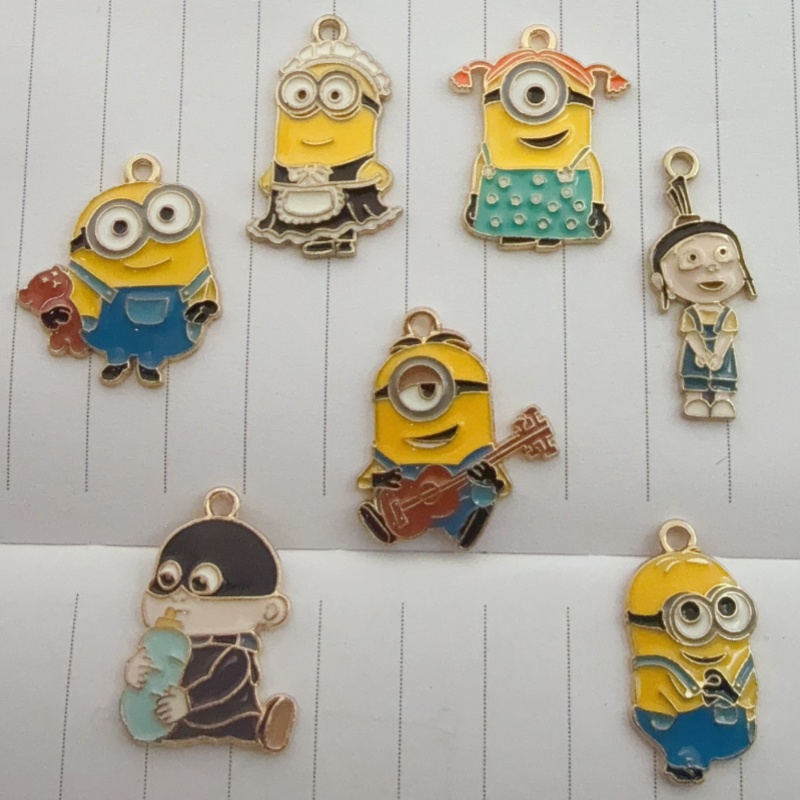 Jewelry Making - 10 Stück Cartoon-Anhänger aus Legierung mit