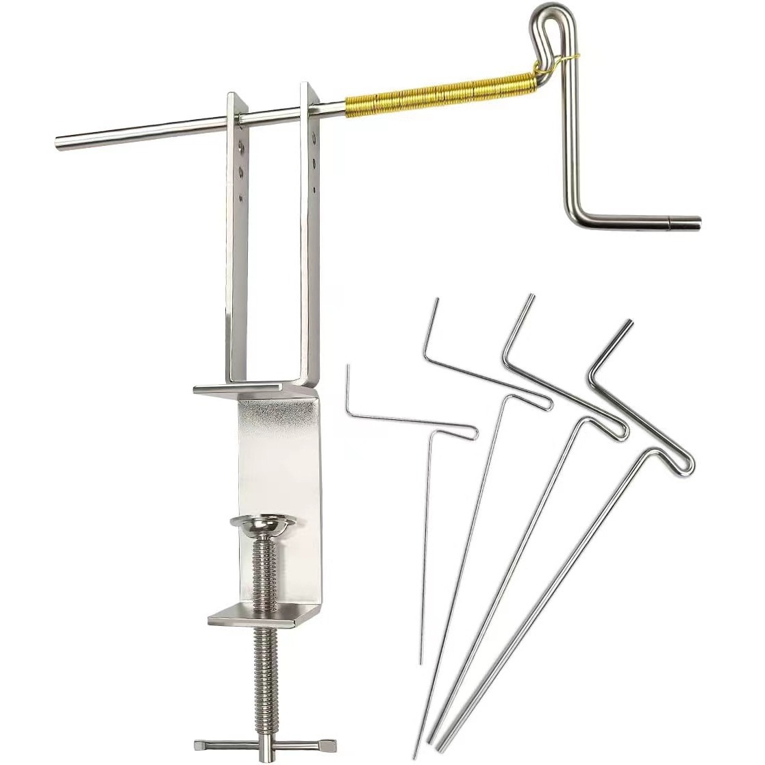 Wire Jewelry Making Jig - 6-teiliges Deluxe Drahtwickelwerkzeug-Set, Schmuckherstellungswerkzeug-Kit mit Dornen,