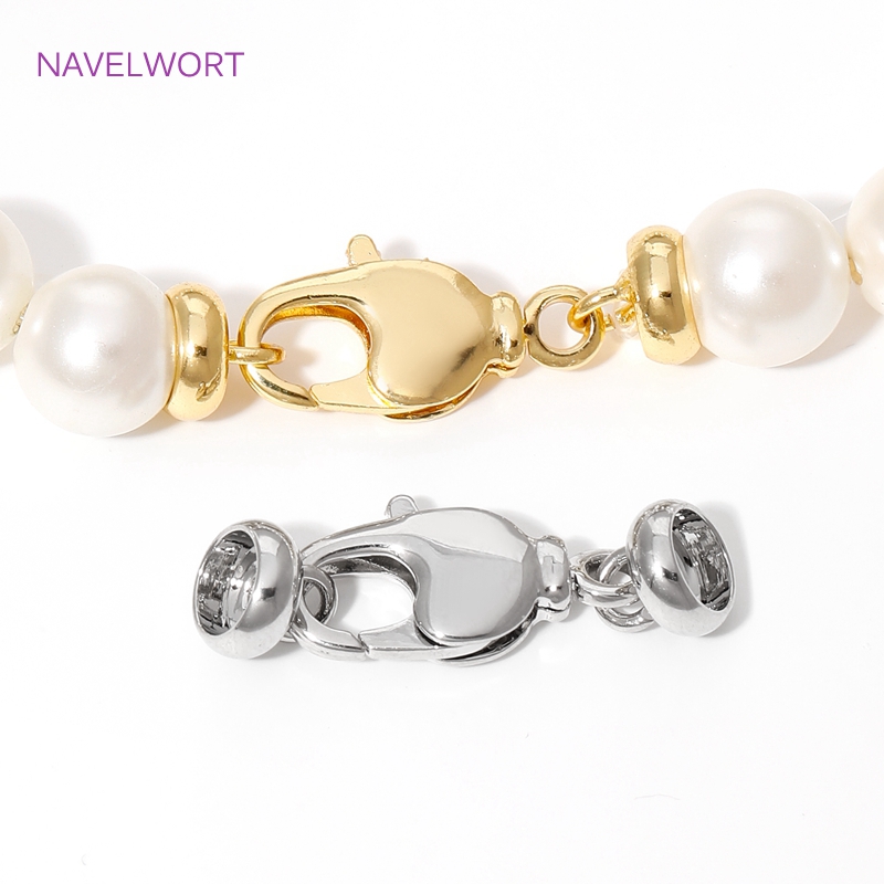 Jewelry Making Essentials - Karabinerverschluss aus 18 Karat vergoldetem Messing,