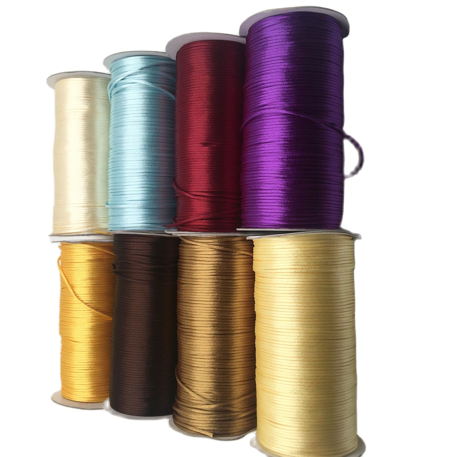 2 mm geflochtene Makramee-Seid – Knotting Cord Silk Bewertung und Preis