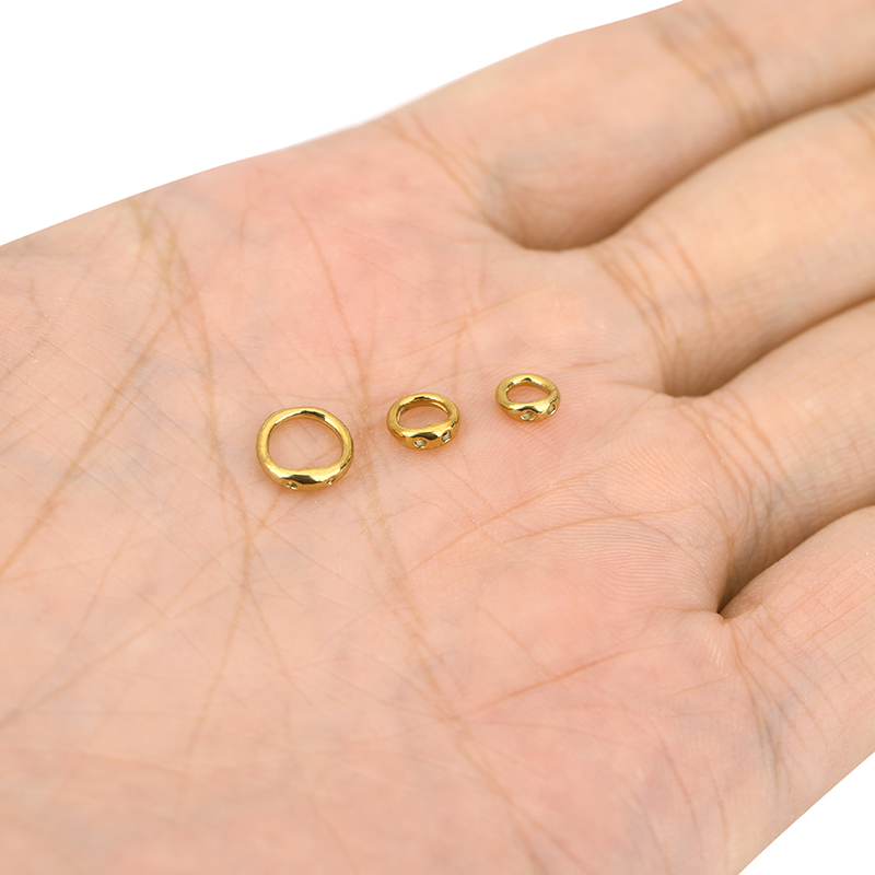 20 Stück Edelstahl-Halskettenv – Jewelry Making Beads Bewertung und Preis