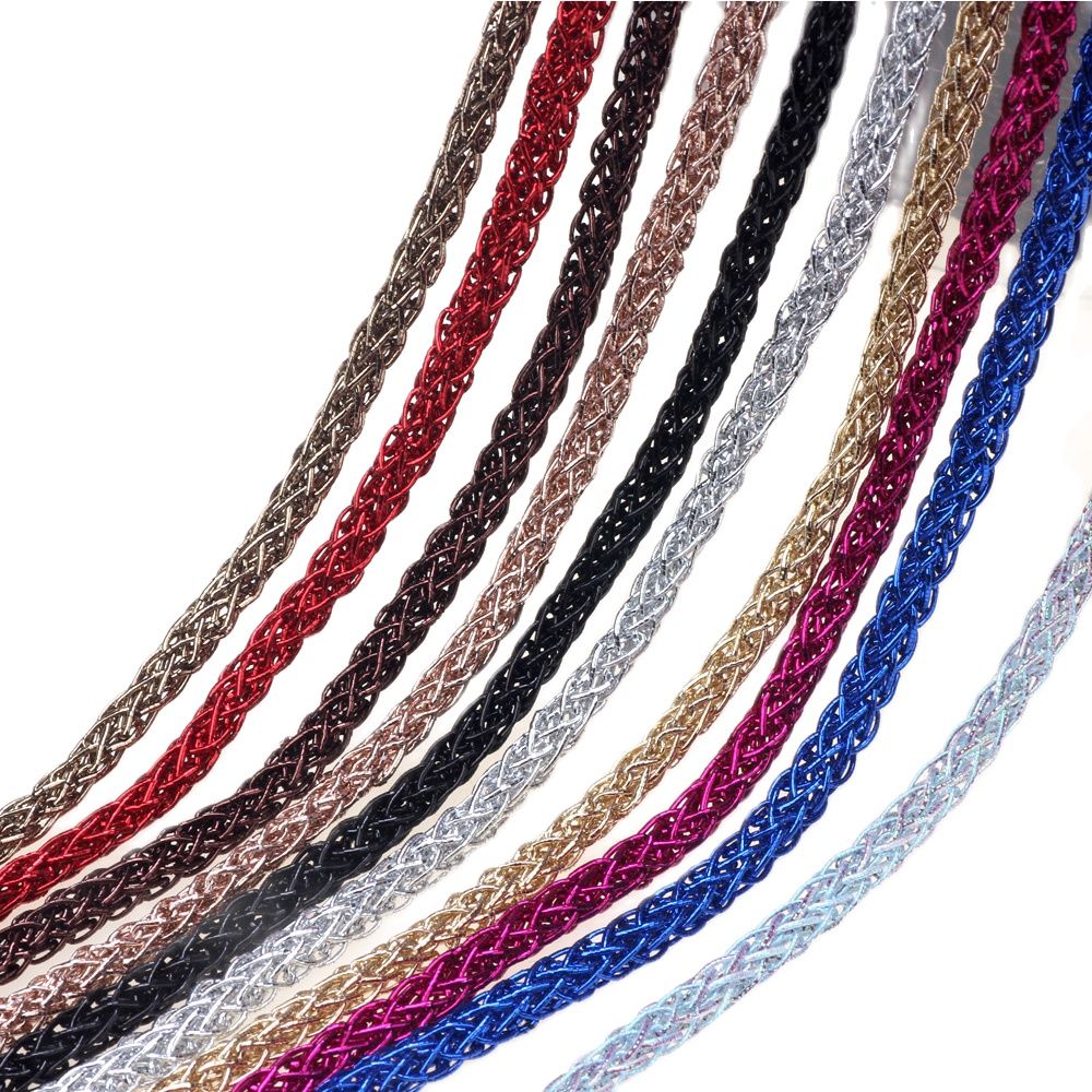 OlingArt 4mm 5 mt/los Gold Sil – Knotting Cord Silk Bewertung und Preis