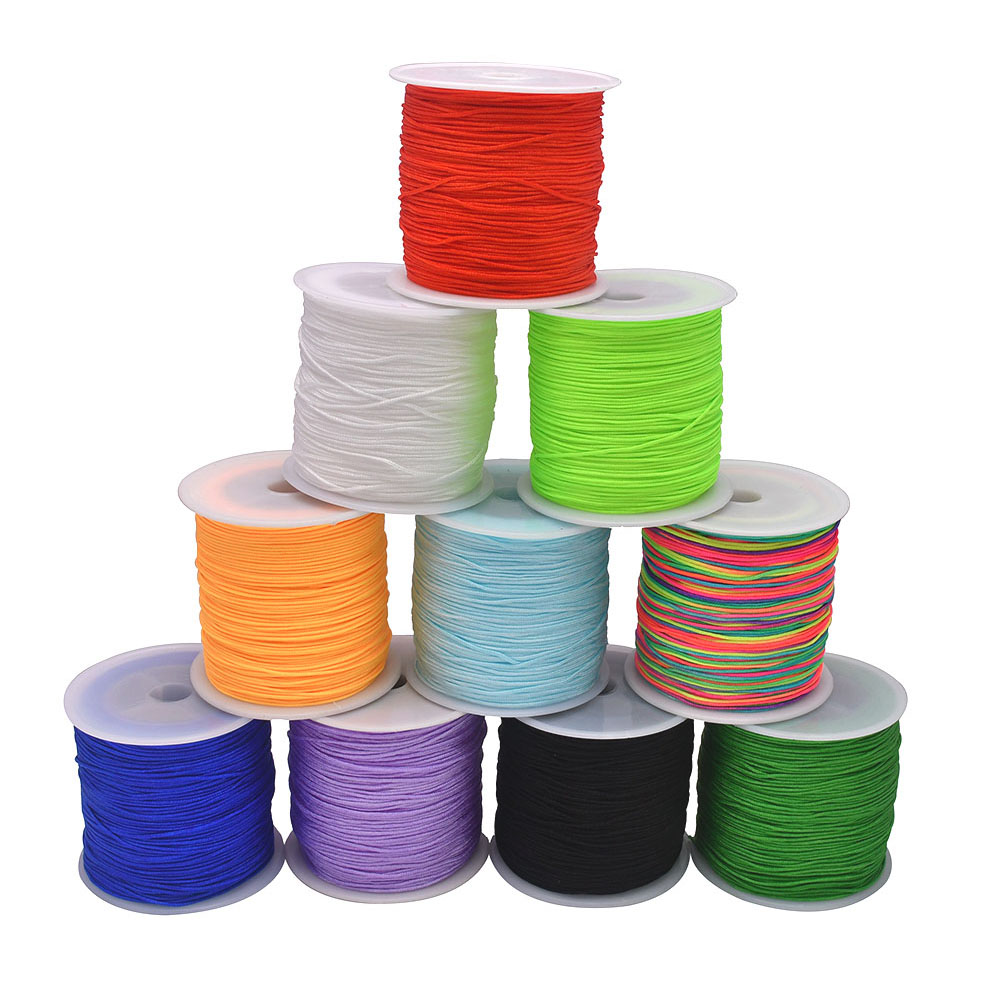 100Yards Craft Nylon Satin Cor – Knotting Cord Silk Bewertung und Preis