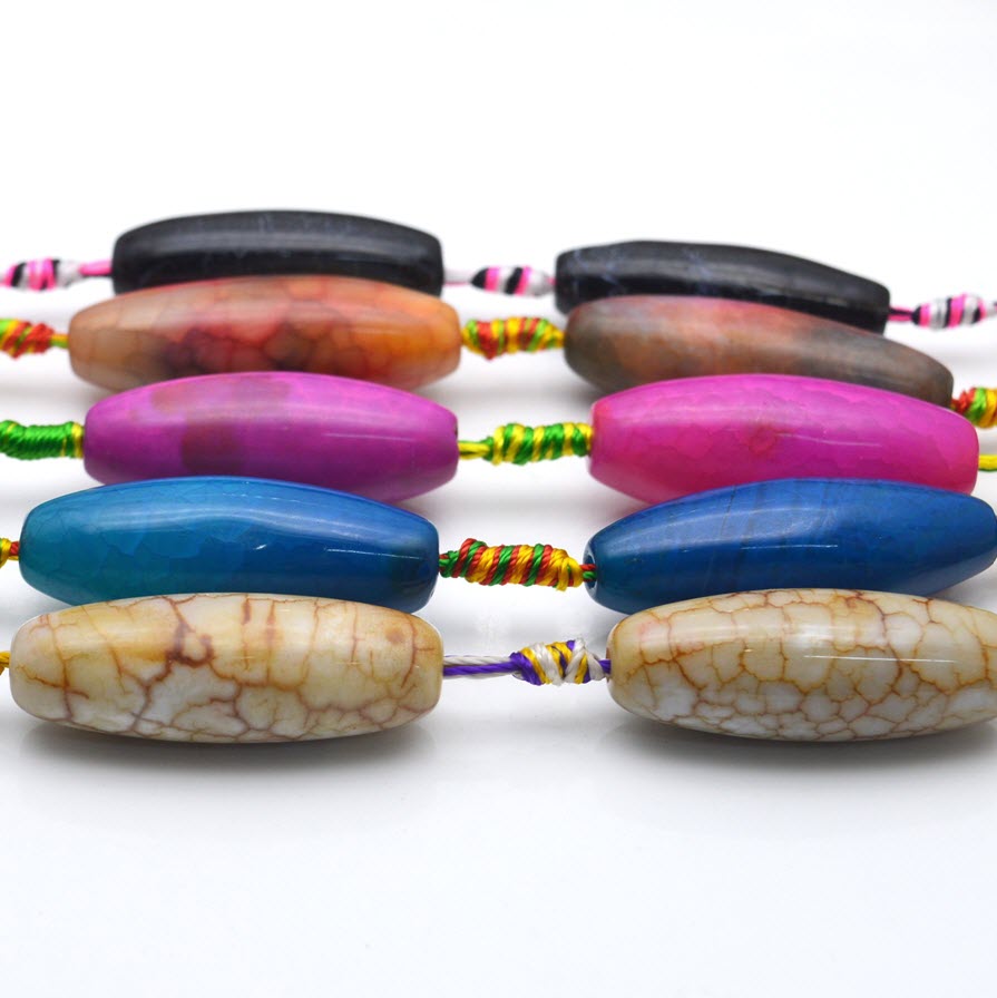 Natürliche Stein Bunte Große A – Jewelry Making Store Bewertung und Preis