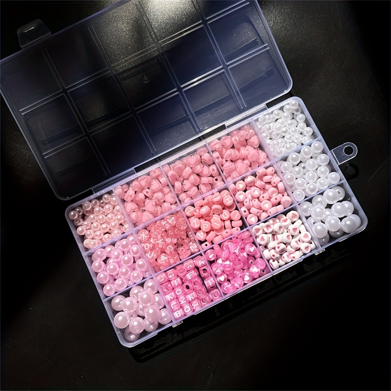10-teiliges rosa Alphabet-Set, – Jewelry Making Organizer Bewertung und Preis