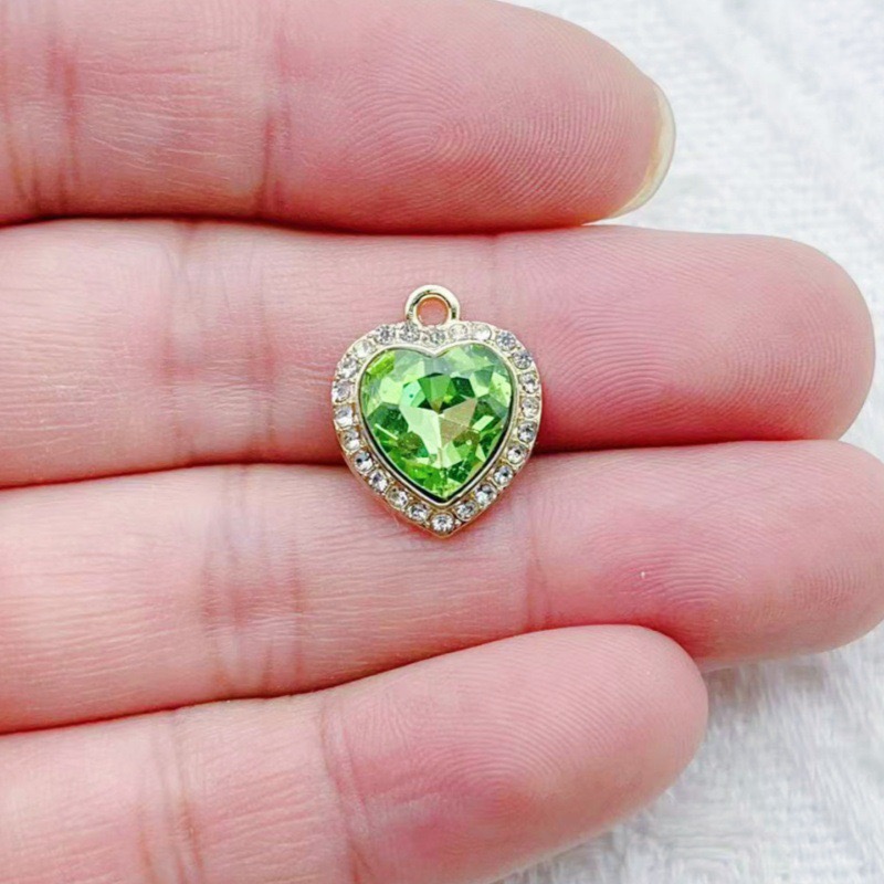 10 Stück herzförmige, mit bunt – Jewelry Making Bewertung und Preis