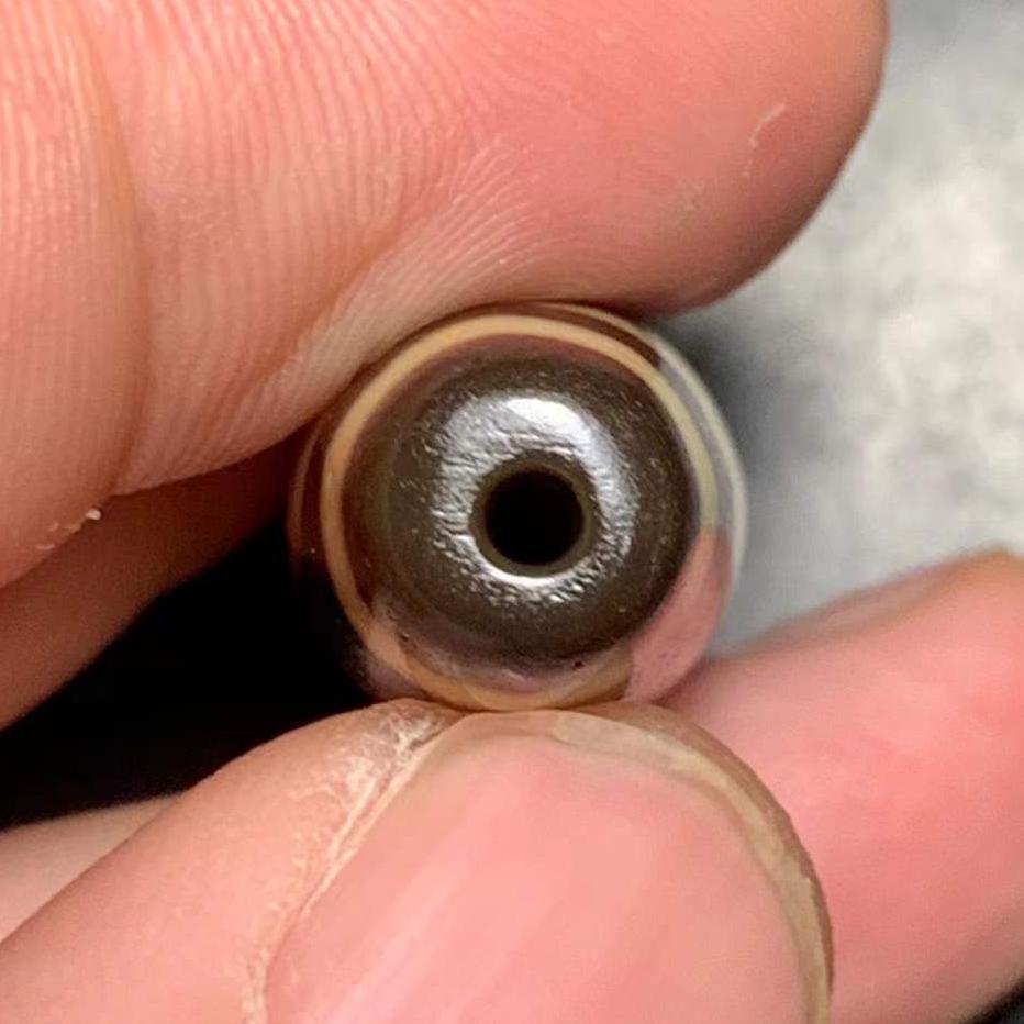 2-Augen-Tintentan-Dzi-Perlen,  – Jewelry Making Store Bewertung und Preis