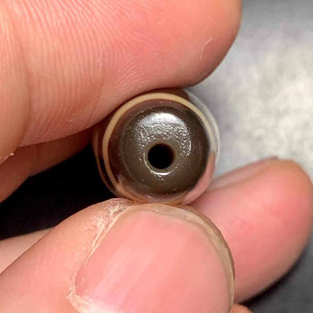 2-Augen-Tintentan-Dzi-Perlen,  – Jewelry Making Store Bewertung und Preis