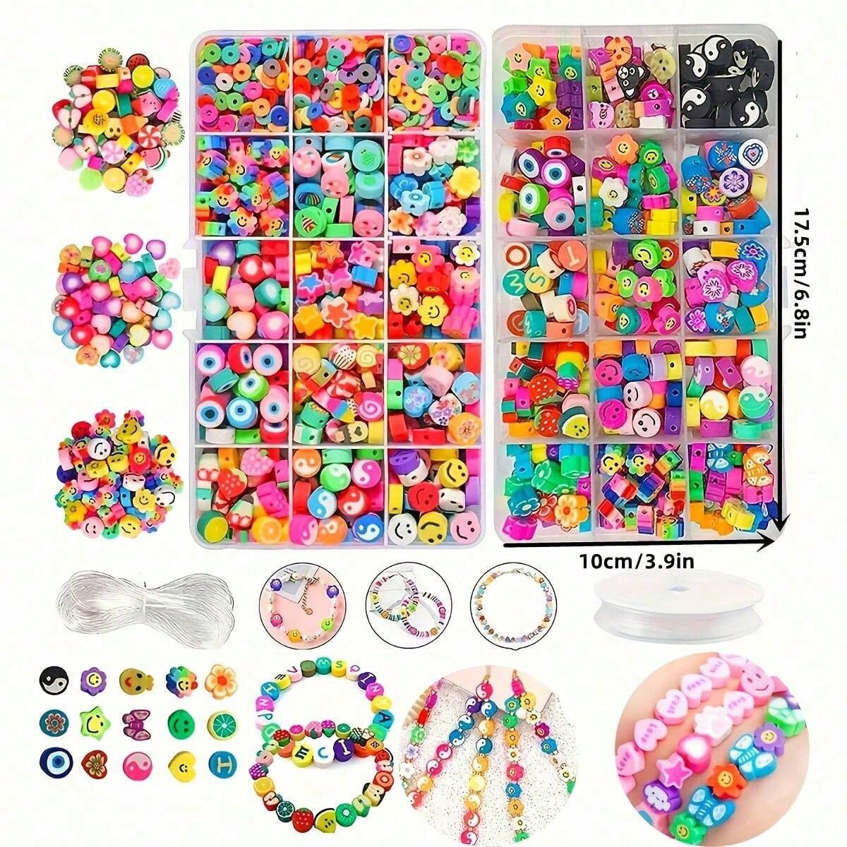 1450/1200/250 Stück Polymer Cl – Jewelry Making Organizer Bewertung und Preis