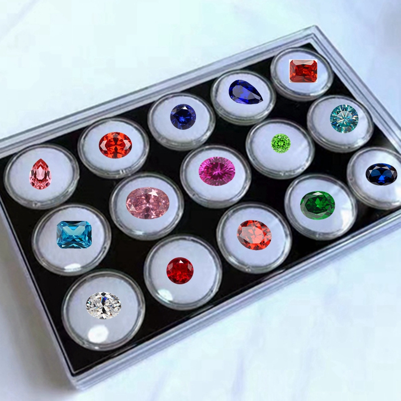 Box-Set, großer gelber Saphir, – Jewelry Making Organizer Bewertung und Preis