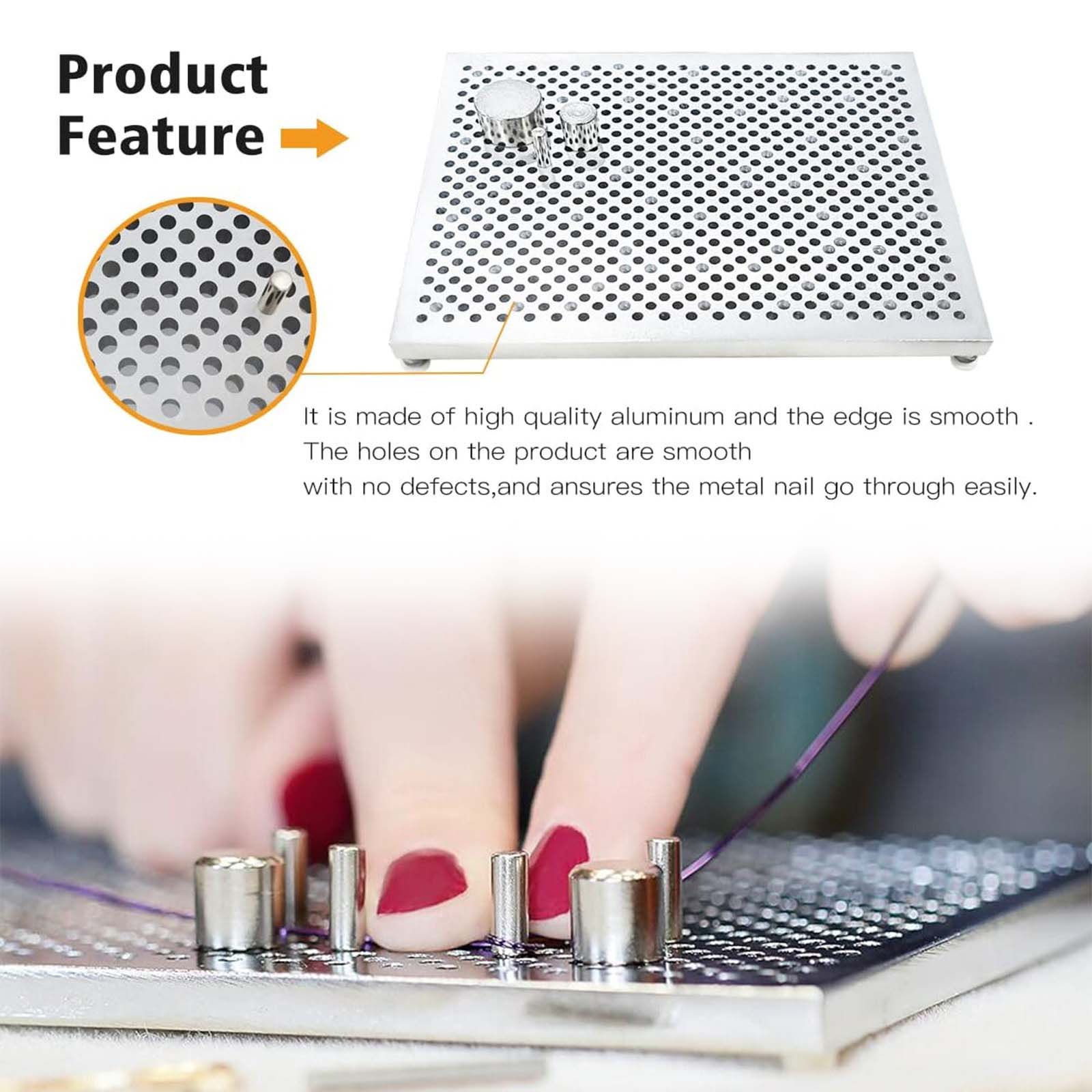 Aluminium-Drahtbiege-Set mit V – Wire Jewelry Making Jig Bewertung und Preis