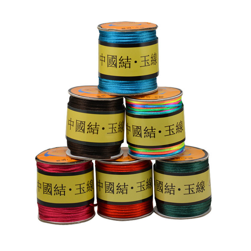 Neue 1.5/ 2/2,5mm Nylon Gefloc – Knotting Cord Silk Bewertung und Preis