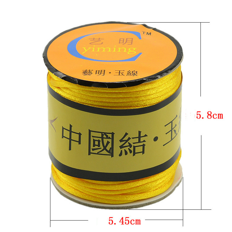 Neue 1.5/ 2/2,5mm Nylon Gefloc – Knotting Cord Silk Bewertung und Preis