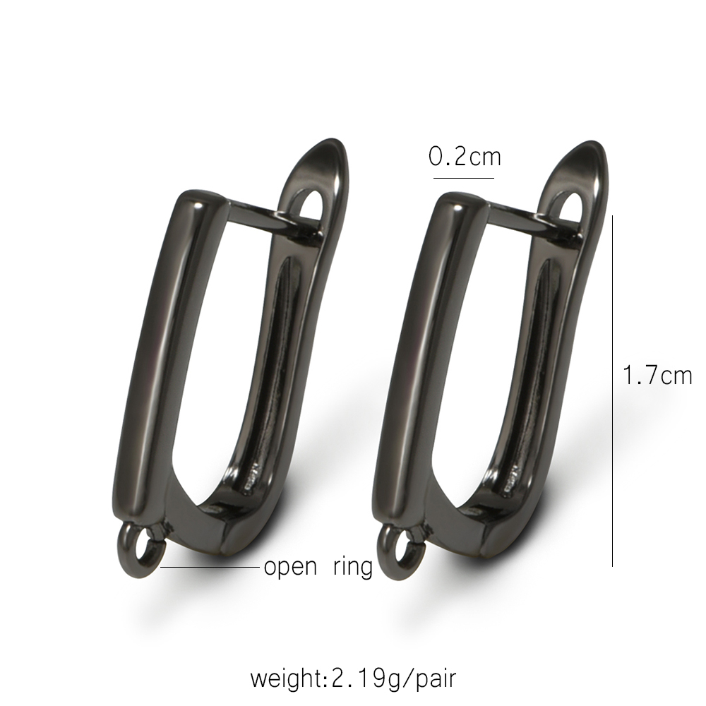 YANASI 1 Paar Waffen-Schwarz M – Jewelry Making Essentials Bewertung und Preis