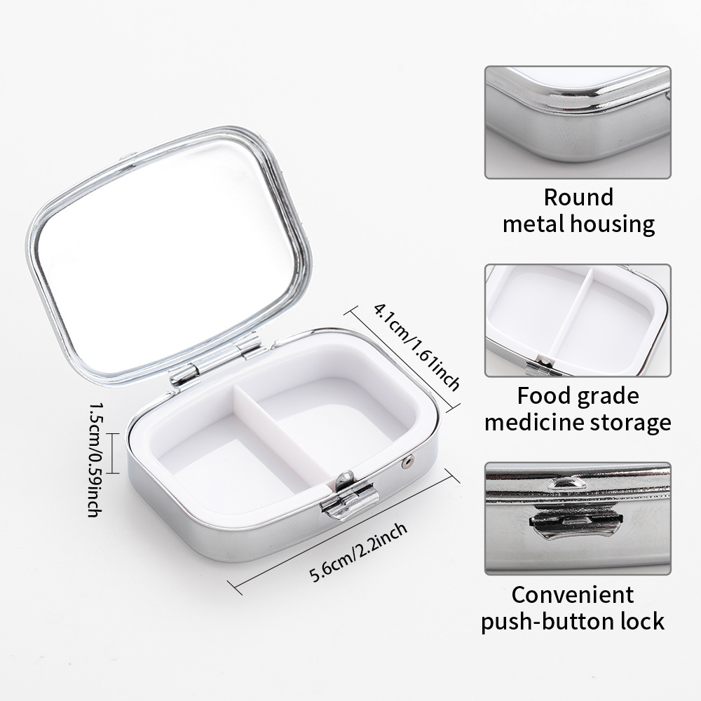 1 herzförmige Mini-Pillendose, – Jewelry Making Store Bewertung und Preis