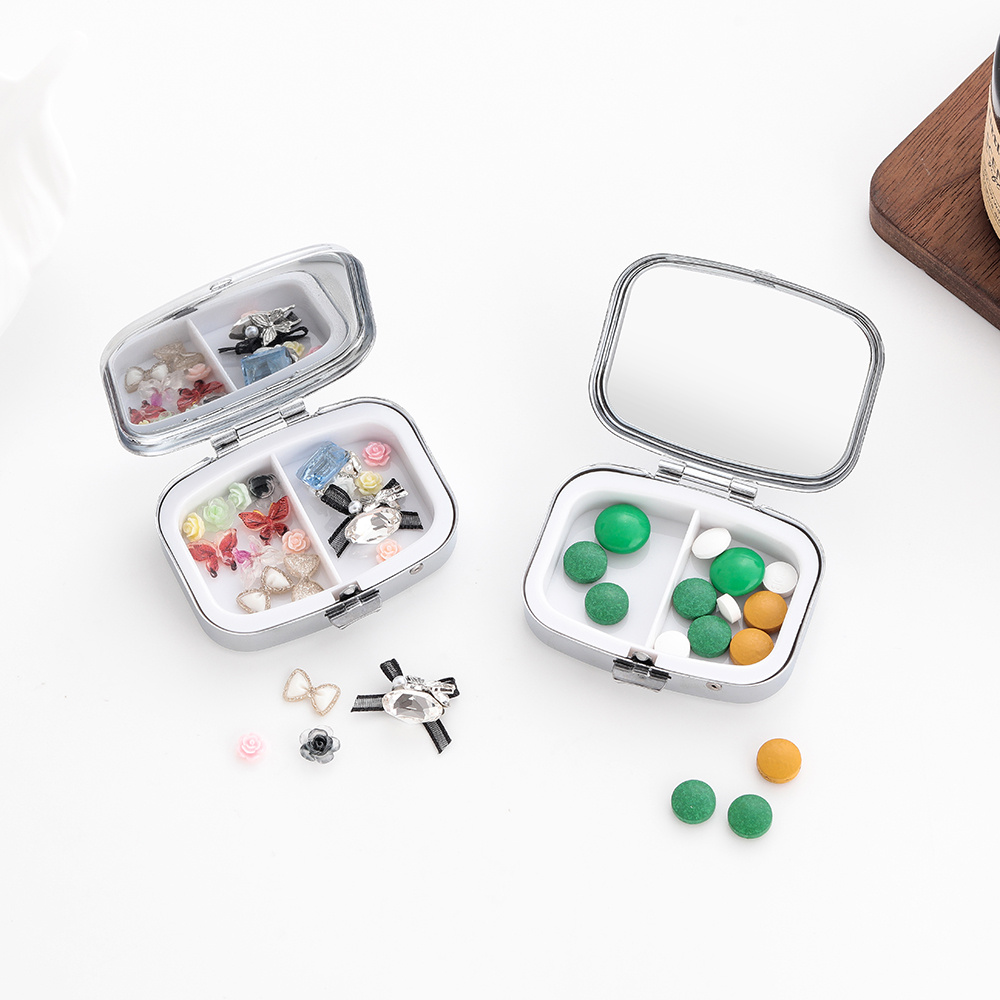 1 herzförmige Mini-Pillendose, – Jewelry Making Store Bewertung und Preis