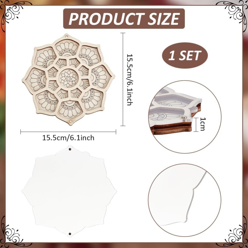 Holzperlen-Organizer, Tablett, – Jewelry Making Organizer Bewertung und Preis