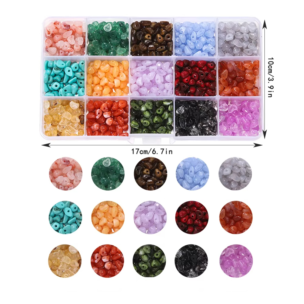 Über 525 teile/schachtel Nacha – Jewelry Making Organizer Bewertung und Preis