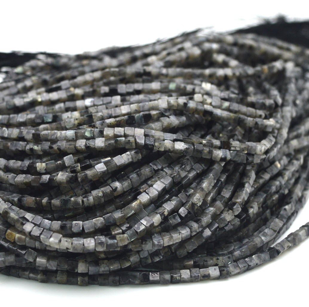 2mm 4mm Natürliche Grau Labrad – Jewelry Making Store Bewertung und Preis