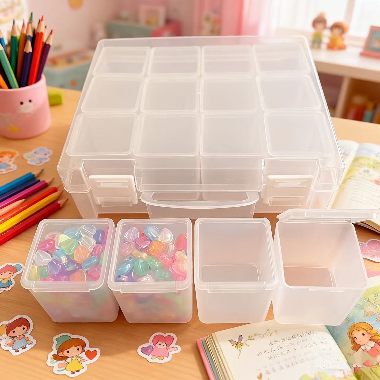 12-Fächer Großvolumige Kunstst – Jewelry Making Organizer Bewertung und Preis
