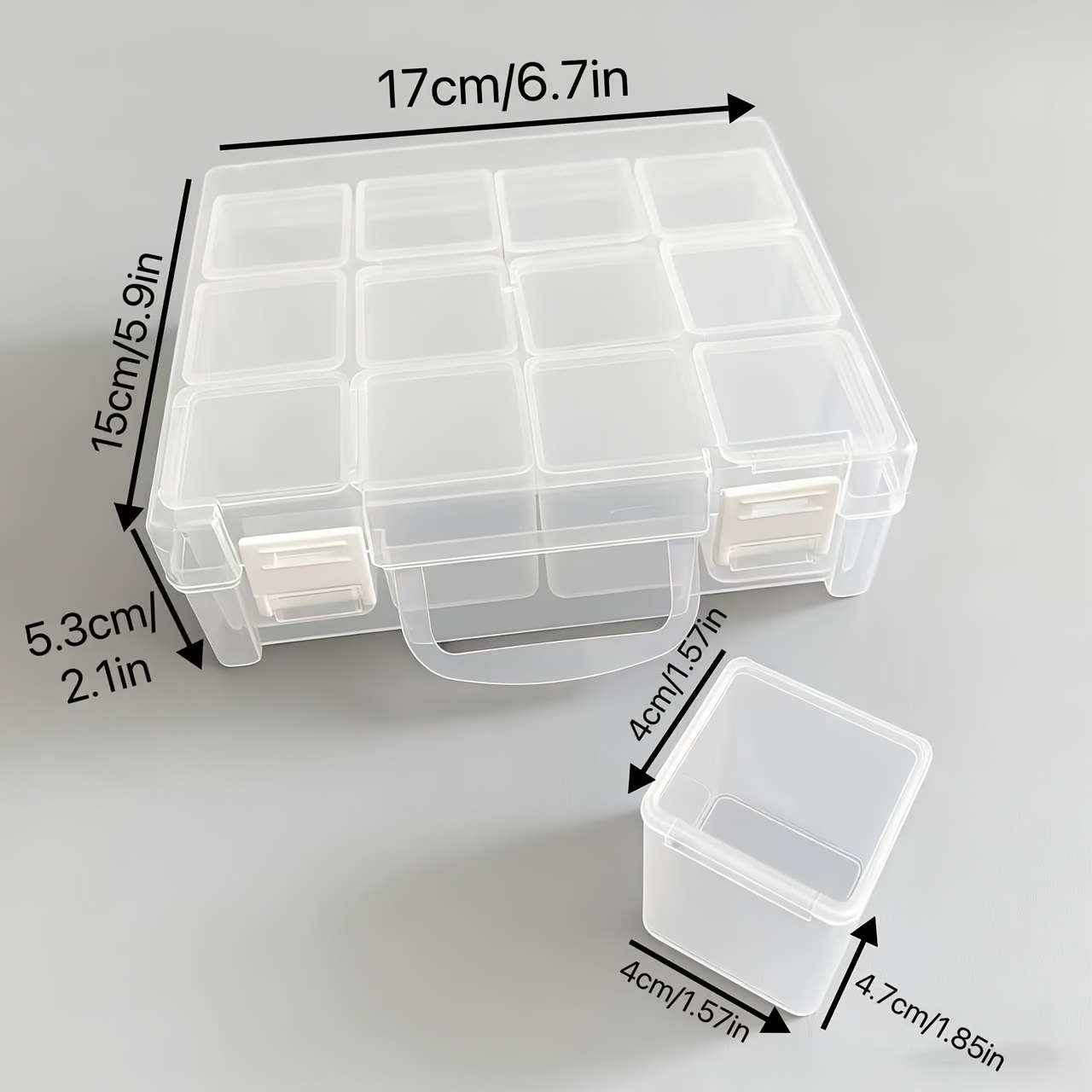 12-Fächer Großvolumige Kunstst – Jewelry Making Organizer Bewertung und Preis