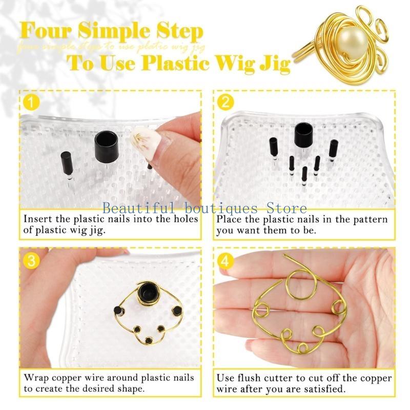 U4LF Kunststoff-Drahtbiegevorr – Wire Jewelry Making Jig Bewertung und Preis