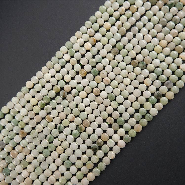 4x4mm facettierte runde Naturs – Jewelry Making Store Bewertung und Preis